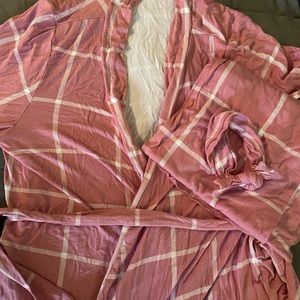 Maternity Robe and Swaddle set